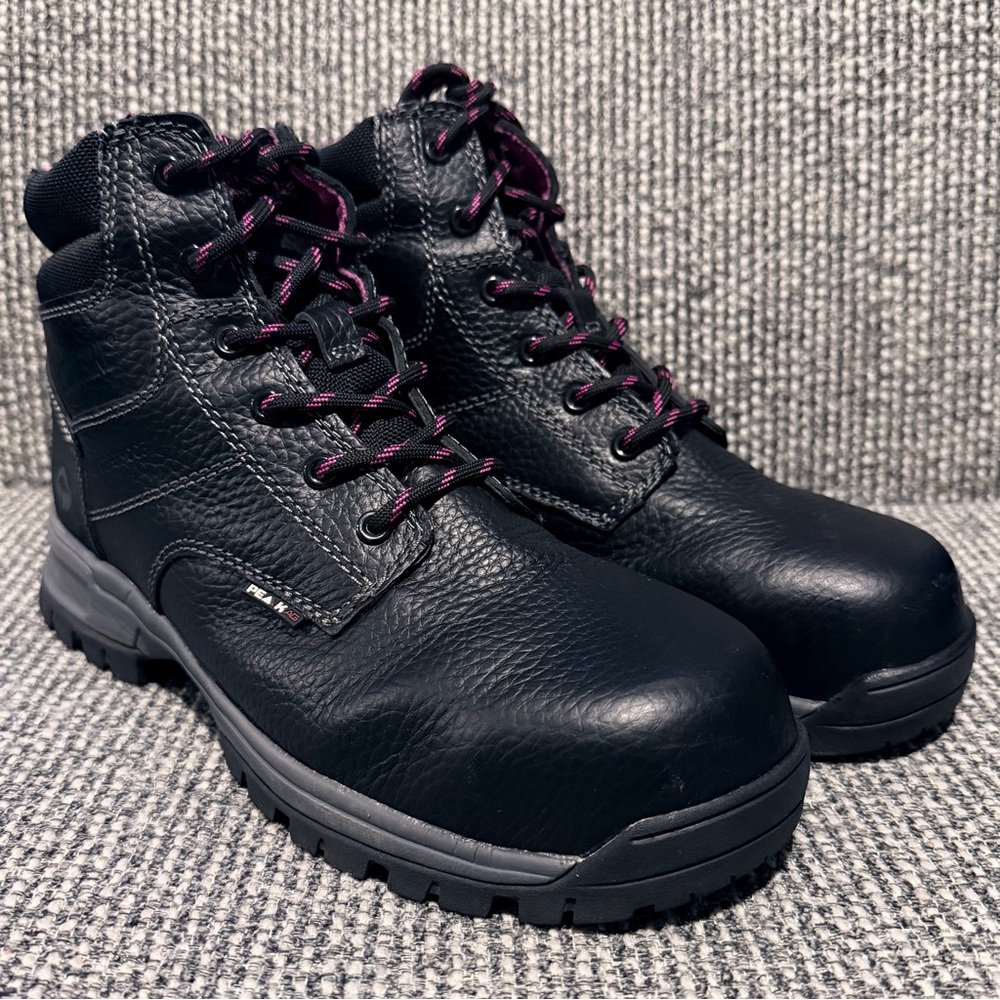 Wolverine Piper 6 Inch Waterproof Composite Toe Construction Boot W10181 Sz 8.5